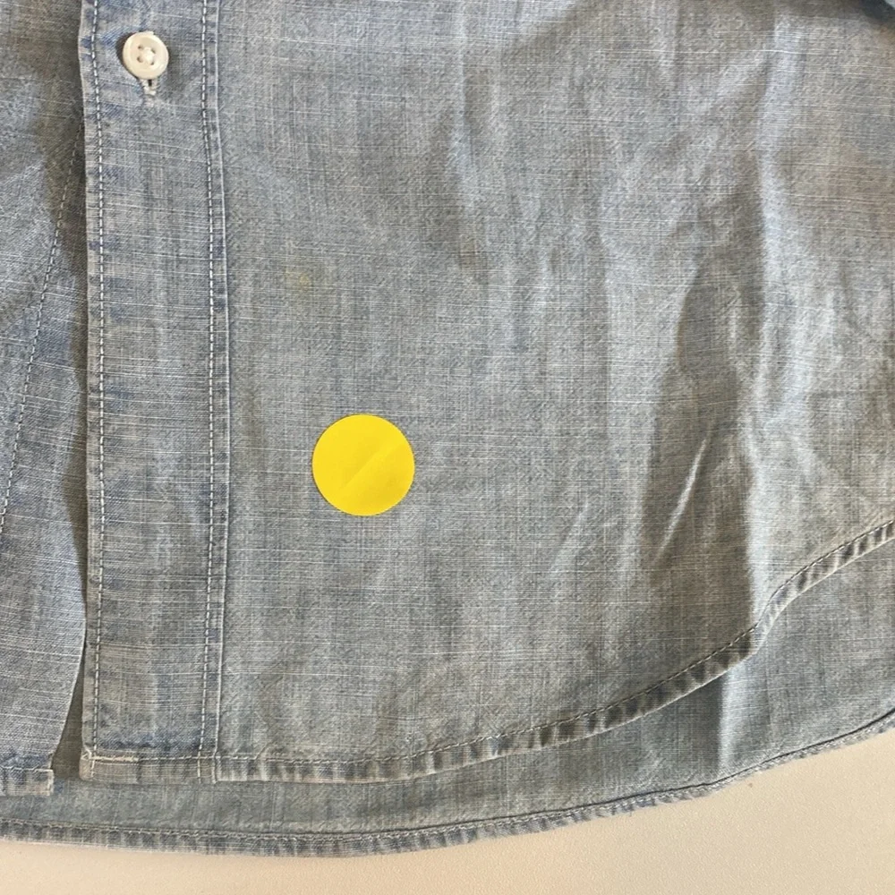 J. Crew Organic Cotton‎ Chambray Shirt - Picture 8 of 11